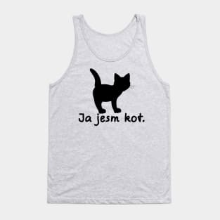 I'm A Cat (Interslavic, Masculine) Tank Top